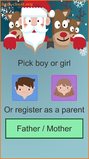 The Christmas App screenshot