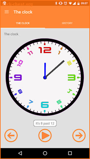 The clock PRO screenshot