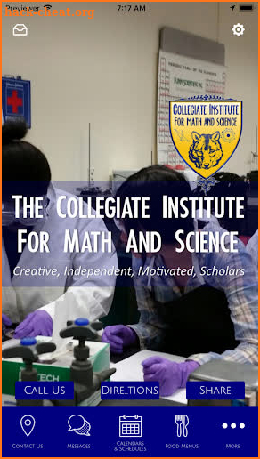 The Collegiate Institute for Math and Science X288 screenshot