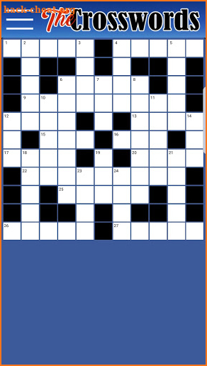 The CrossWords screenshot