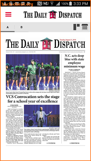 The Daily Dispatch screenshot