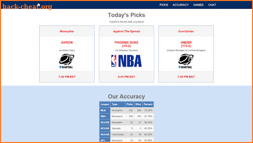 The Daily Sports Pick screenshot