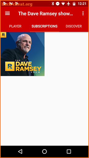 The Dave Ramsey Show podcast screenshot