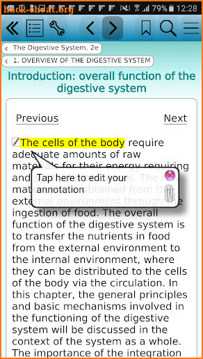 The Digestive System, 2nd Ed. screenshot