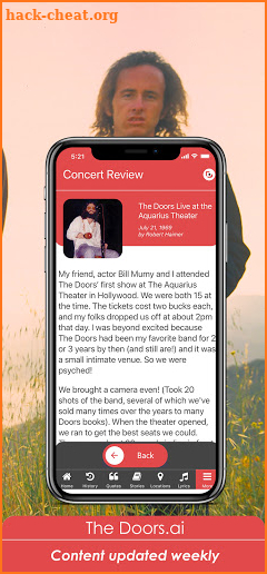 The Doors.ai: For fans of the '60s band The Doors screenshot