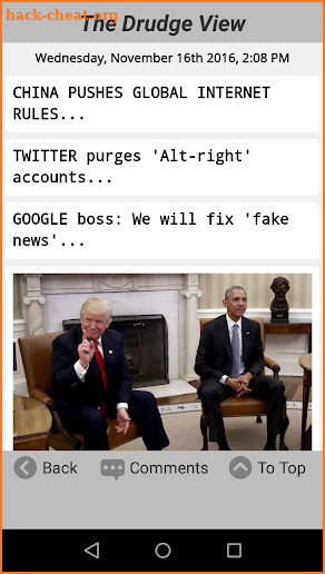 The Drudge View Pro screenshot