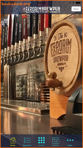 The Explorium Brewpub App screenshot