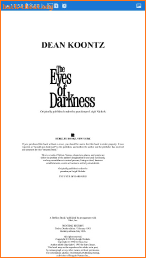 The Eyes Of Darkness screenshot