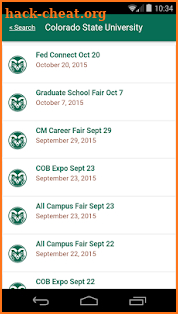 The Fairs App screenshot