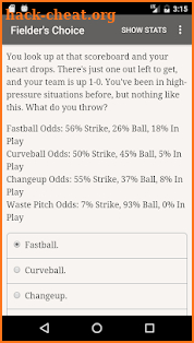 The Fielder's Choice screenshot