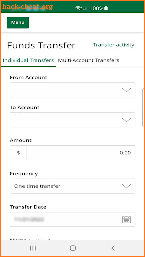 The First eBank Solution screenshot