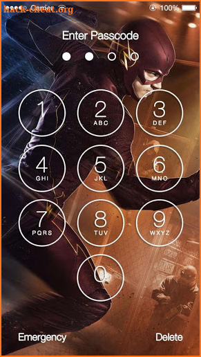 The Flash Lock Screen screenshot