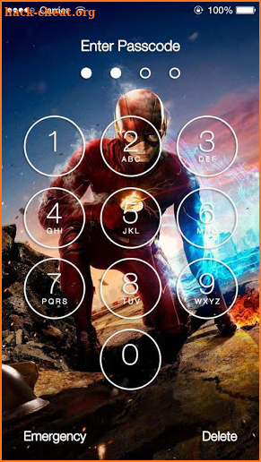 The Flash Lock Screen screenshot