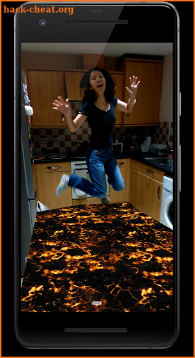 The Floor Is Lava AR! screenshot