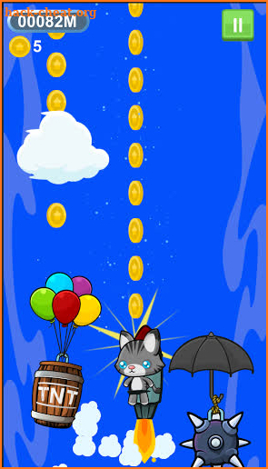 The Flying Cat In Jetpack screenshot