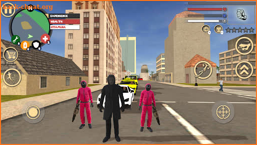 The Front Man Rope Hero Squid Fighting Gangstar screenshot