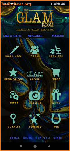 The Glam Room Salon Spa Beauty screenshot