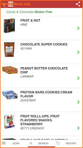 The Gluten Free Scanner screenshot