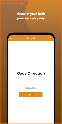 The God Walk App screenshot