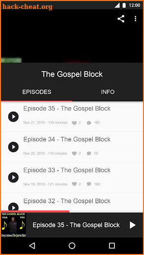 THE GOSPEL BLOCK screenshot