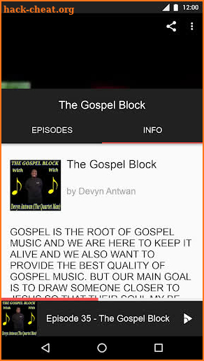 THE GOSPEL BLOCK screenshot