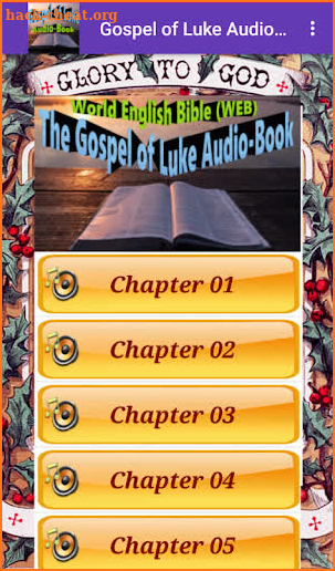 The Gospel of Luke Audio-Book (WEB) screenshot