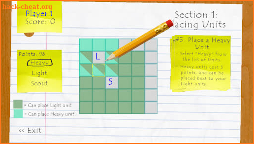 The Graph Paper Game screenshot