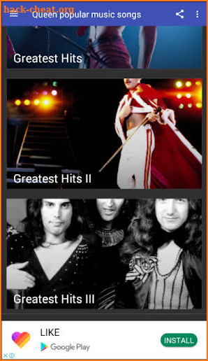 The Greatest Songs of Queen screenshot