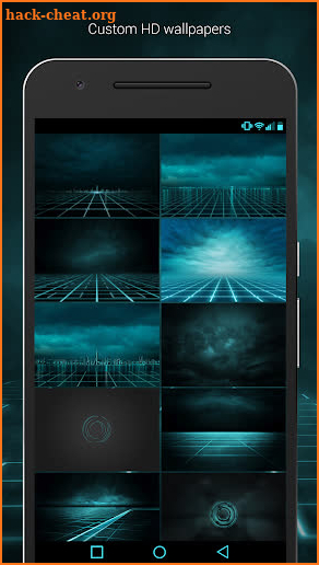 The Grid - Icon Pack (Free Version) screenshot