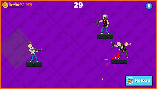 The Gunner: Stickman Weapon Hero screenshot