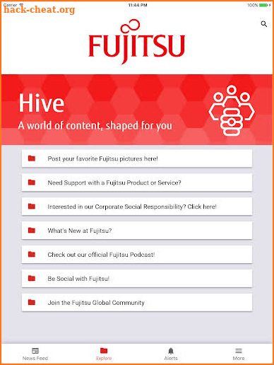 The Hive at Fujitsu Americas screenshot