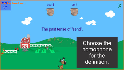 The Homophone Hound screenshot