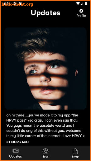 The HRVY Pass screenshot