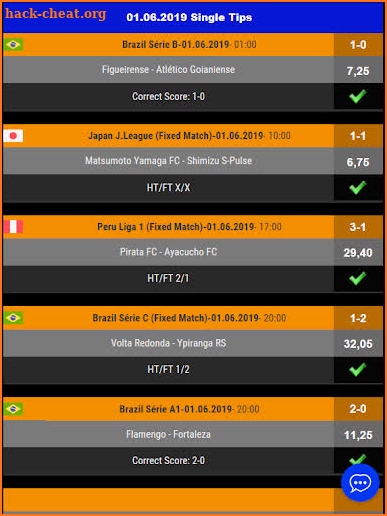 The HT/FT 2/1 Tips screenshot