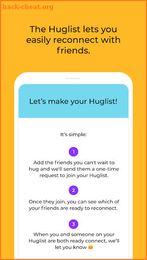 The Huglist screenshot