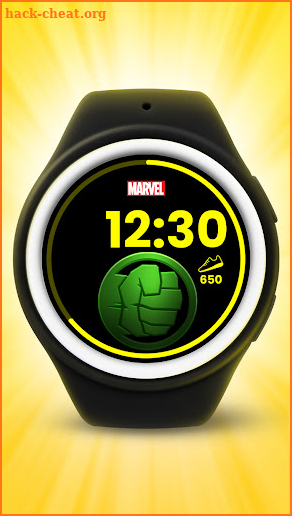 The Hulk Watch Face screenshot