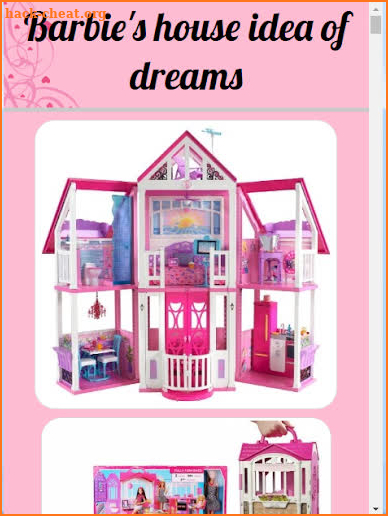 The idea of a Barbie Dream House screenshot