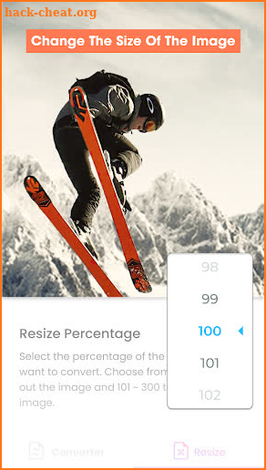 The image converter & Resize image - Photo resize screenshot