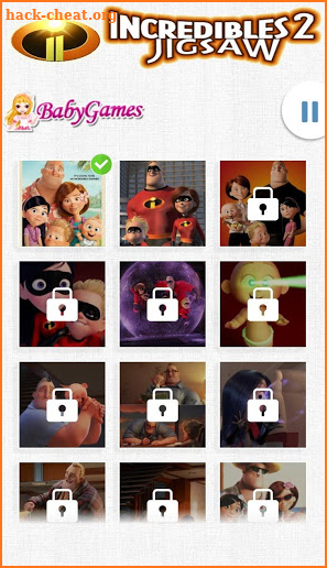 The Incredibles 2 Jigsaw screenshot