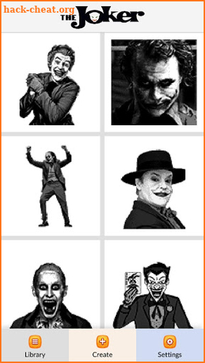 The Joker Color by Number - Pixel Art Game screenshot