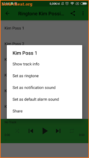 The Kim Possible Ringtone screenshot