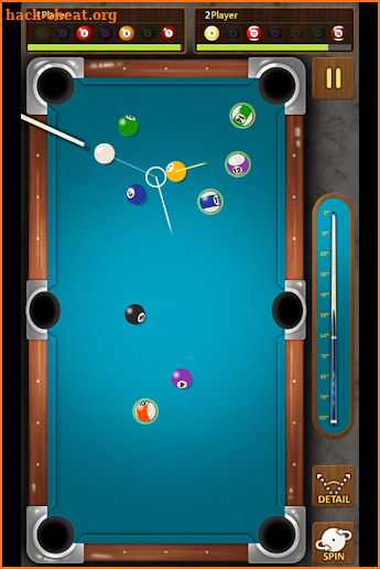 The king of Pool billiards screenshot