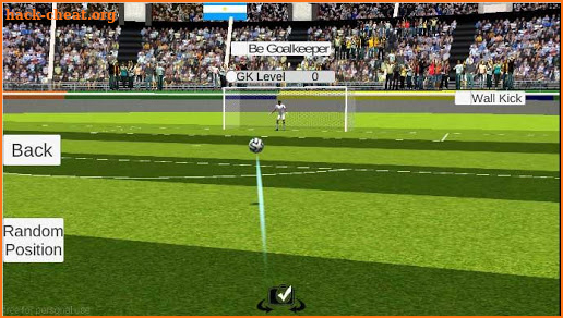 The king of the free kick -soccer screenshot