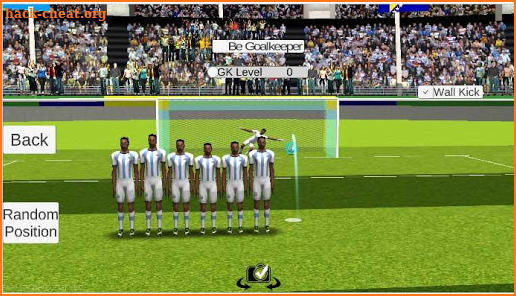 The king of the free kick -soccer screenshot