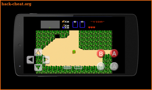 The legend of Zelda 1986 (emulator) screenshot