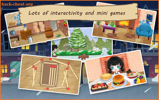 The Little Match Girl, Interactive Bedtime Story screenshot