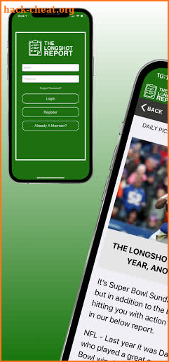 The Longshot Report screenshot