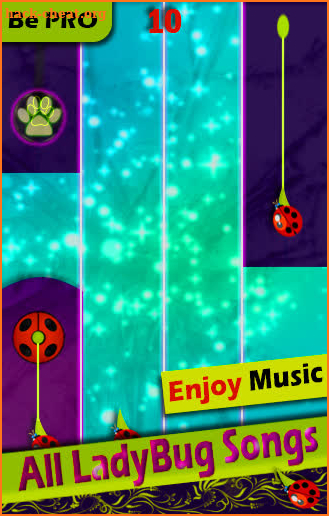 🎼 The Magic ladybug Piano Tiles 🎹 2019 screenshot