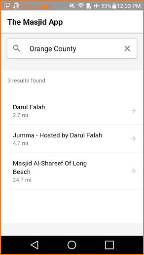 The Masjid App screenshot