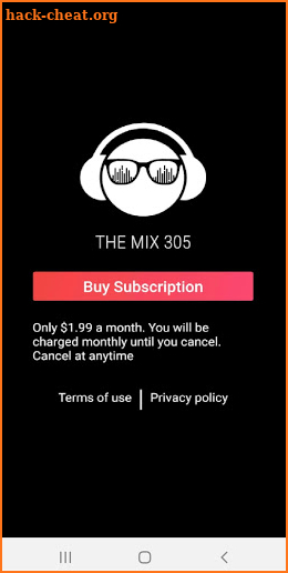 The Mix 305 screenshot